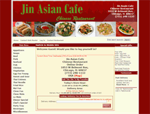Tablet Screenshot of jinasiancafe.com